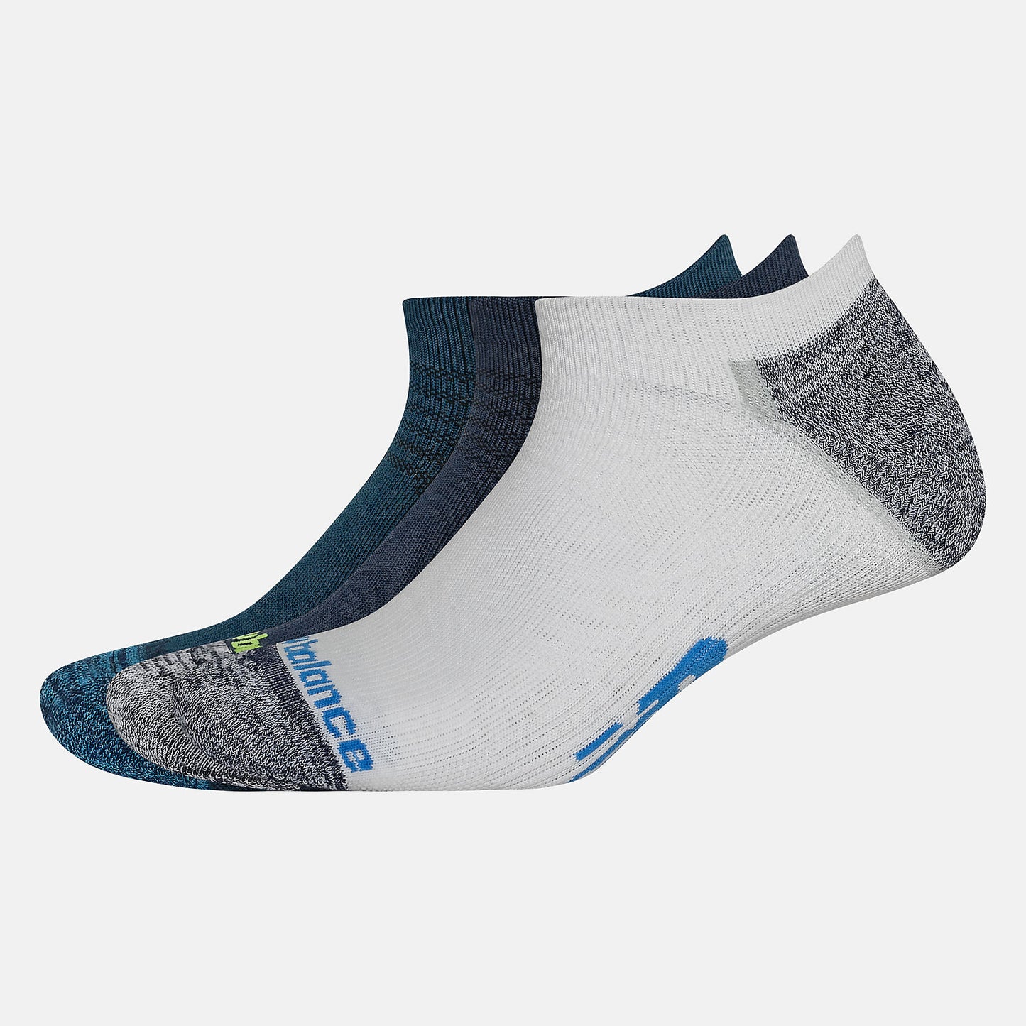 Strategic Cushion No Show Socks 3 Pack | New Balance Accessories - Women / Men
