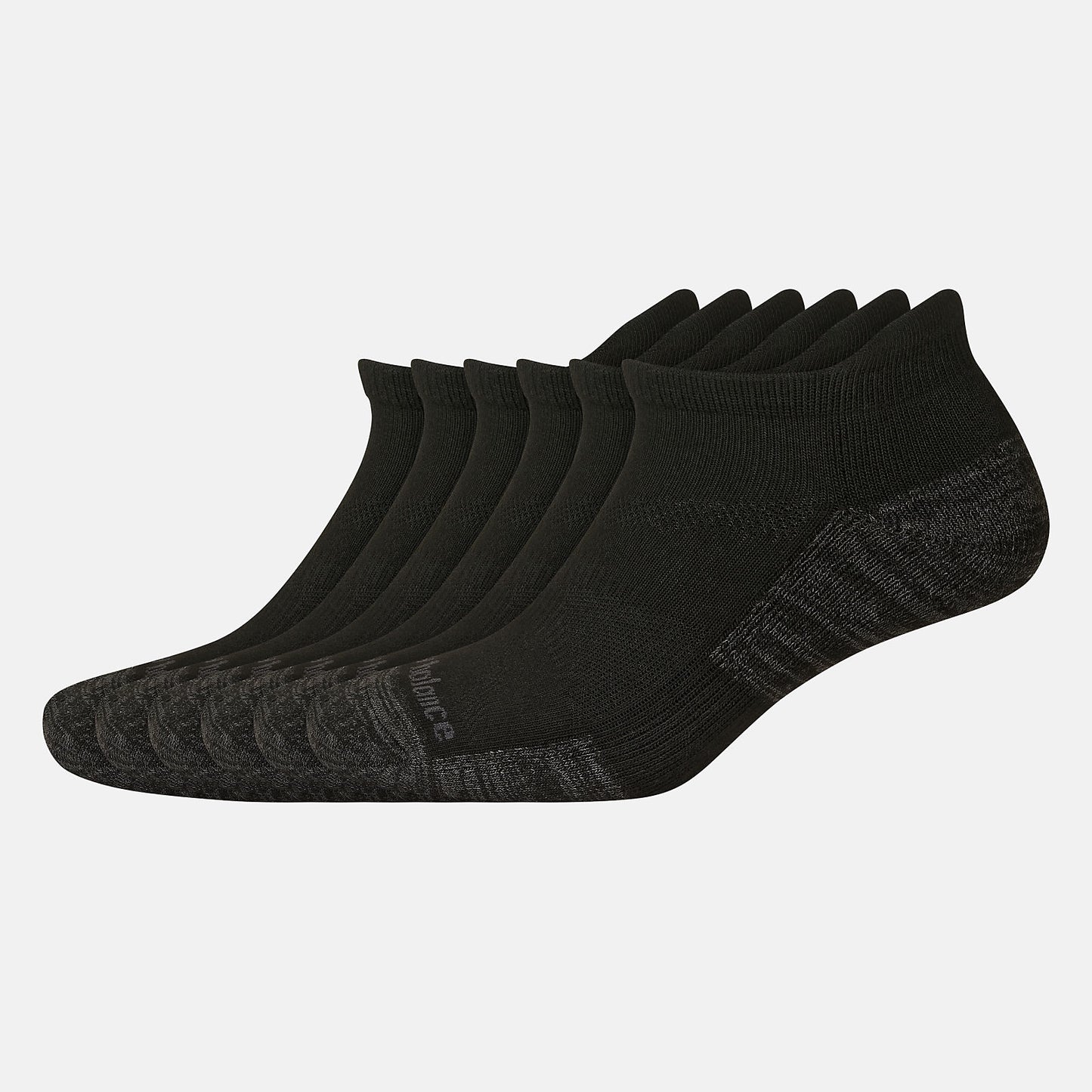 Performance Cushion Low Cut Tab Socks 6 Pack | New Balance Accessories - Women / Men
