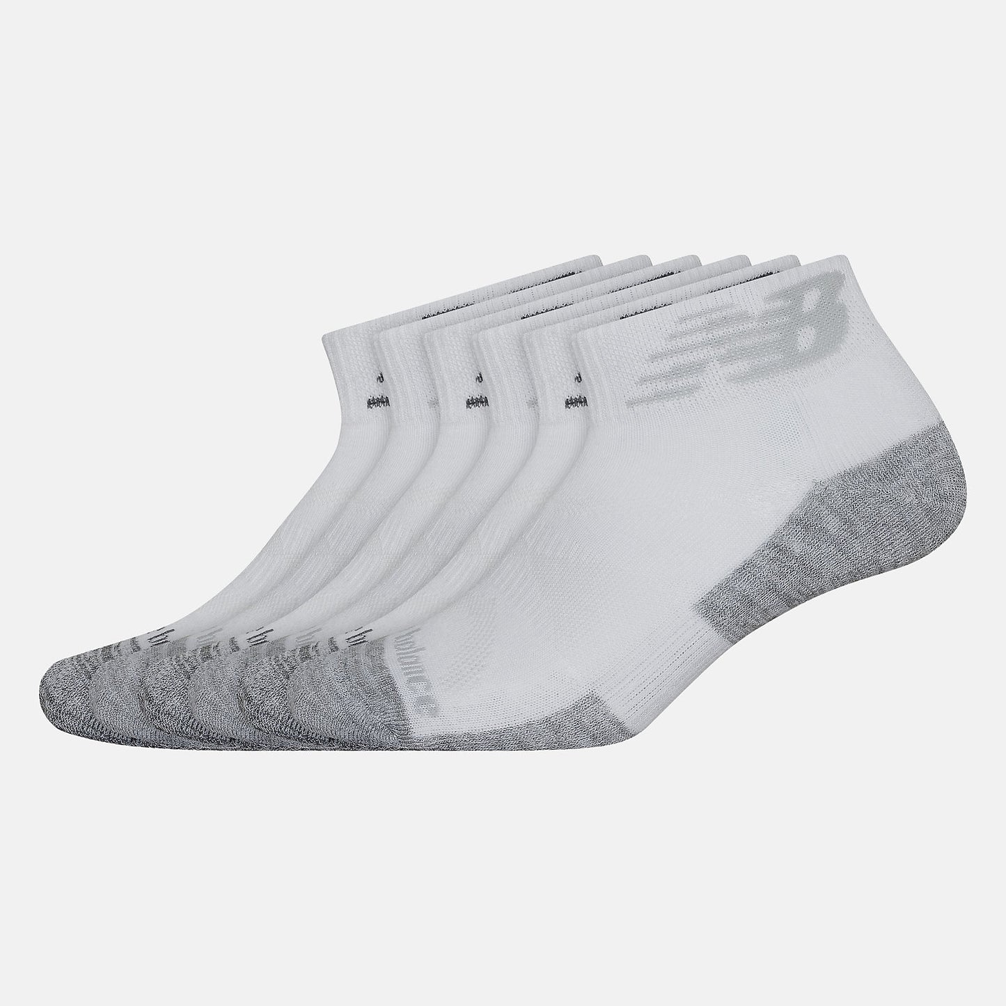 Performance Cushion Quarter Socks 6 Pack | New Balance Accessories - Women / Men