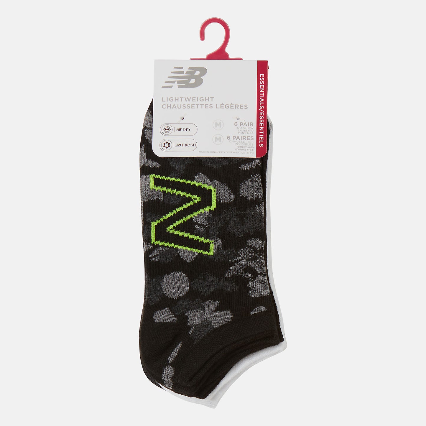 6 PK No Show Flatknit | New Balance Accessories - Women / Men