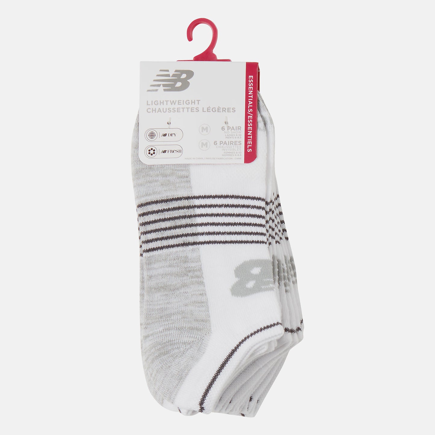 6 PK No Show Flatknit | New Balance Accessories - Women / Men