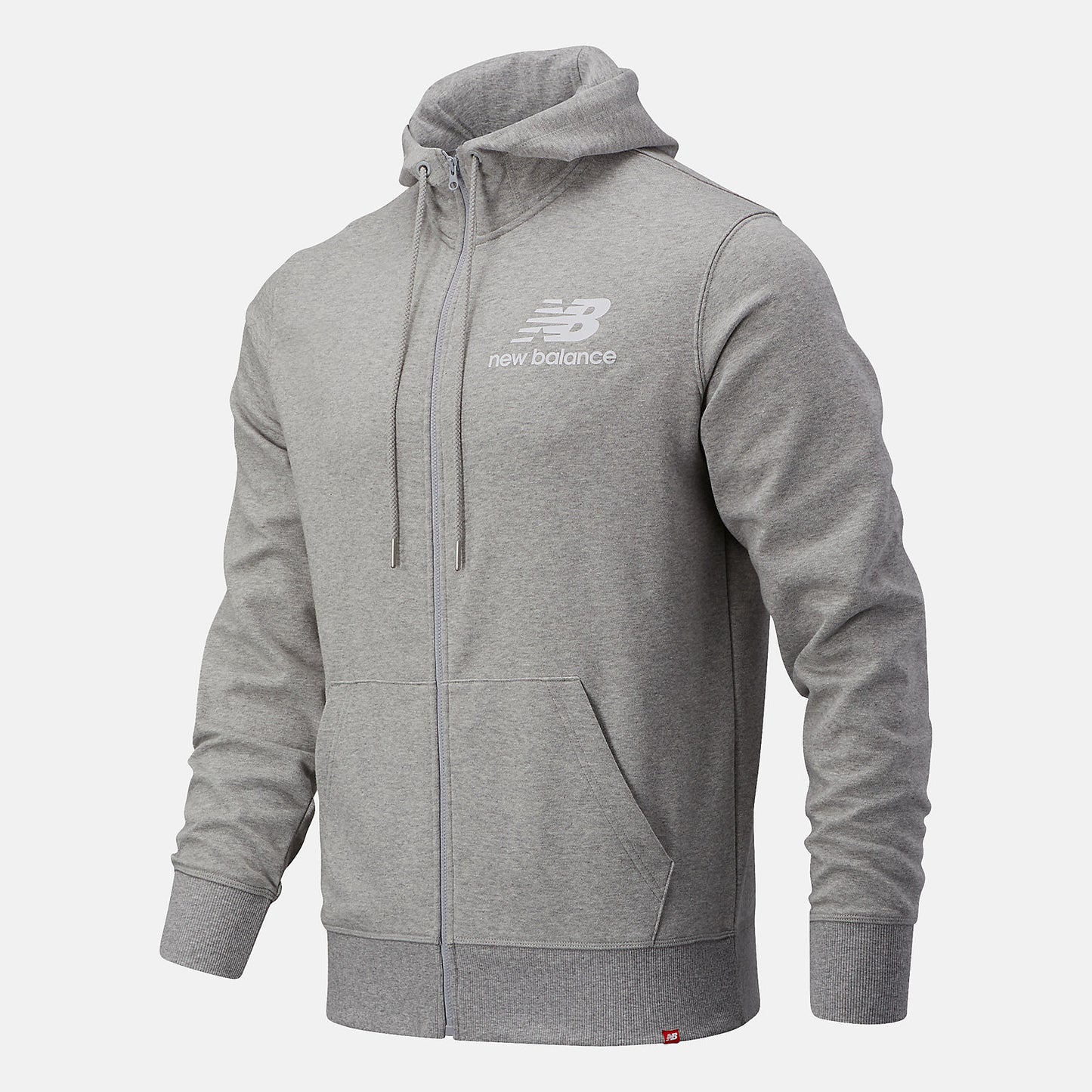 NB Essentials Stacked Full Zip Hoodie | New Balance Clothing - Men