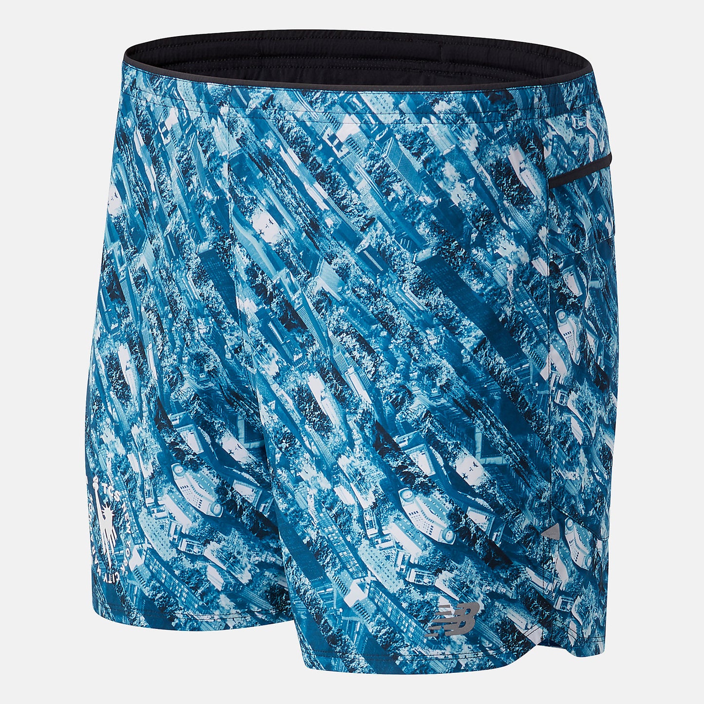 NYC Marathon Printed Impact Run 5 Inch Short | New Balance Clothing - Men
