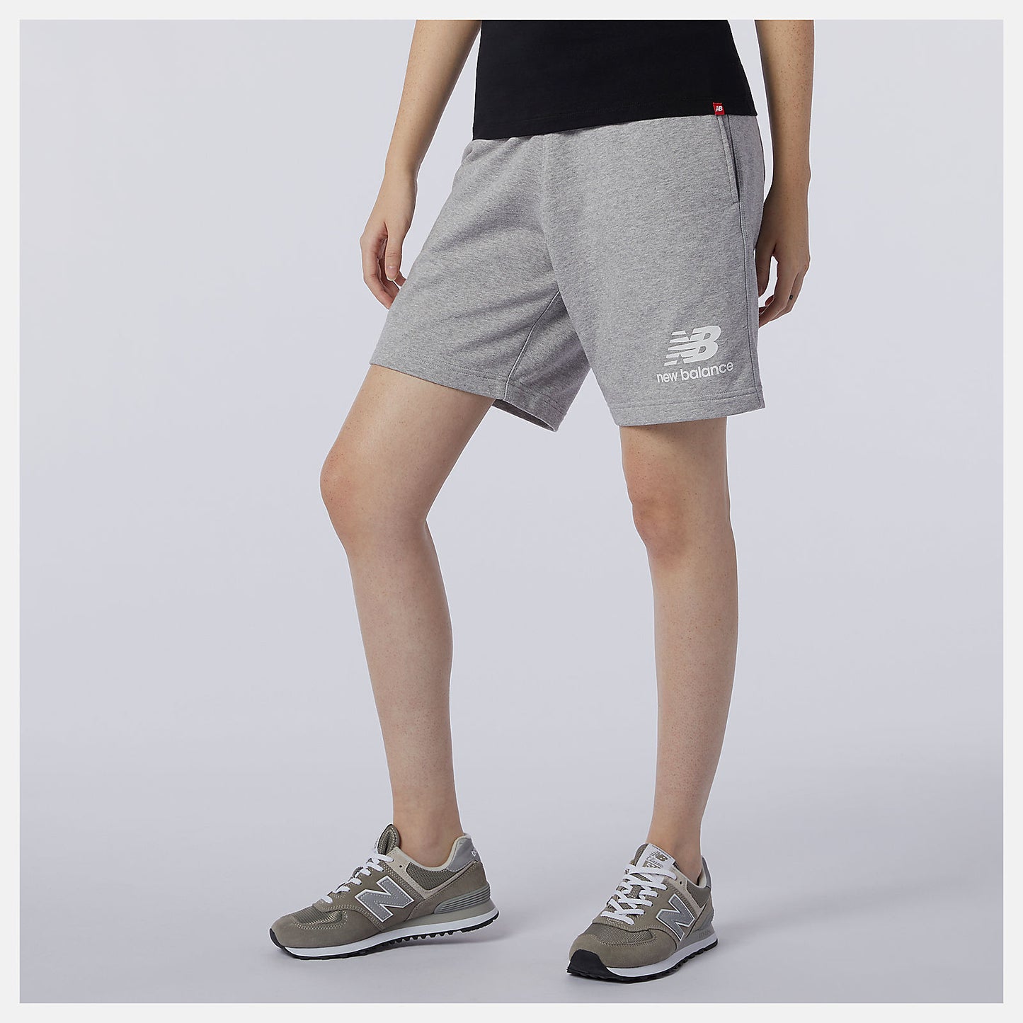 NB Essentials Stacked Logo Short | New Balance Clothing - Women / Men