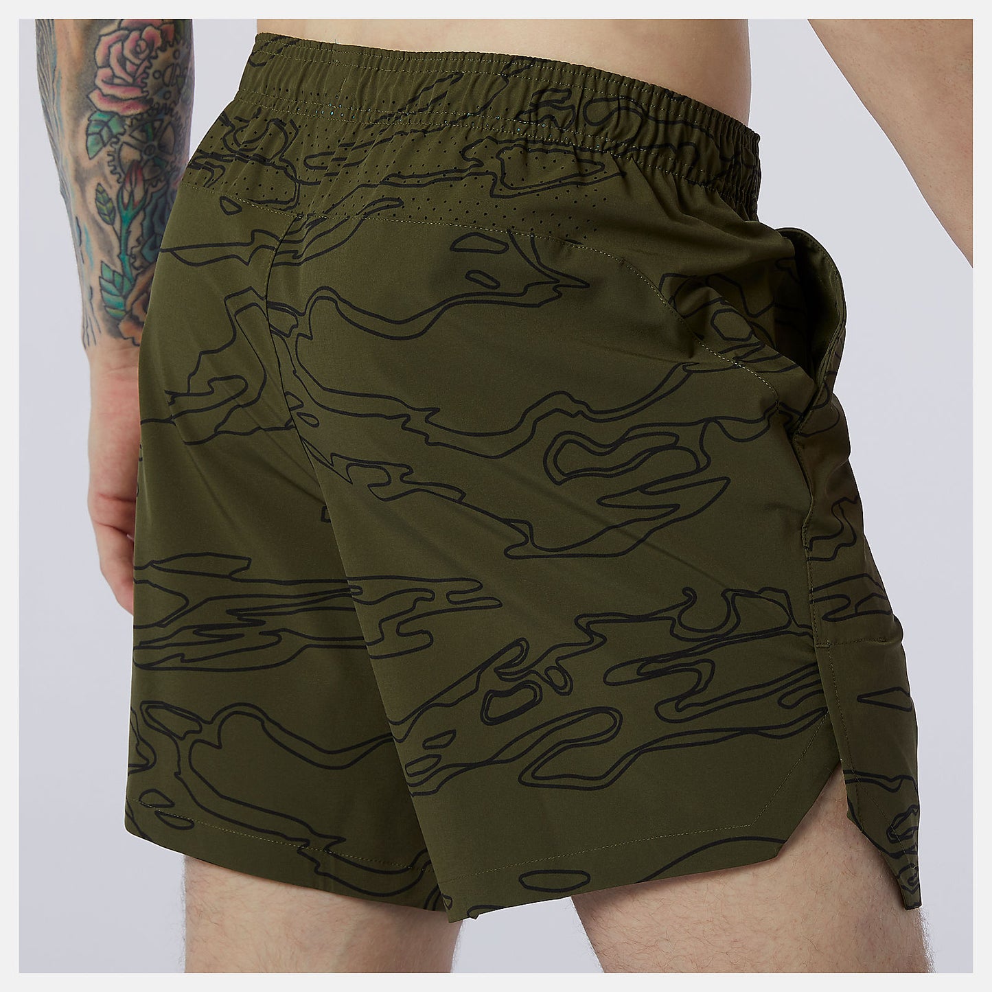 Fortitech Graphic 7 inch Woven Short | New Balance Clothing - Men