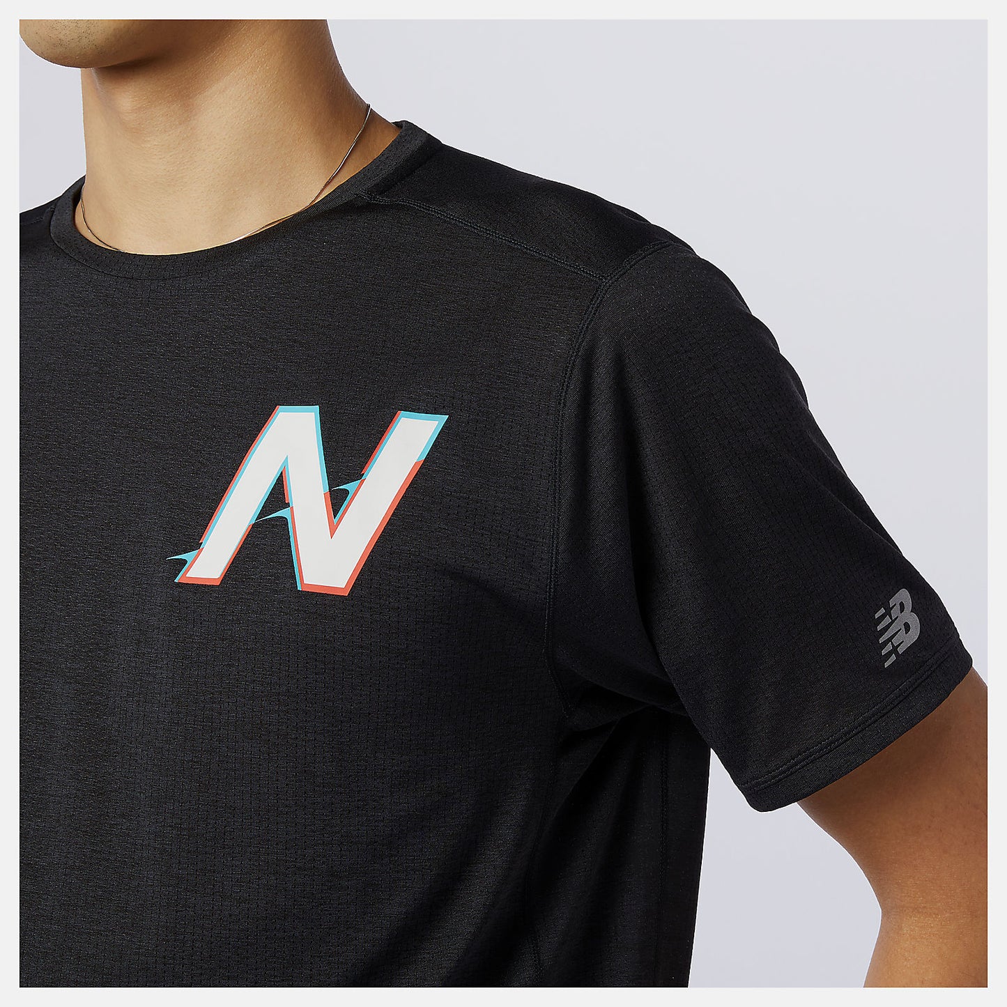 Printed Impact Run Short Sleeve | New Balance Clothing - Men