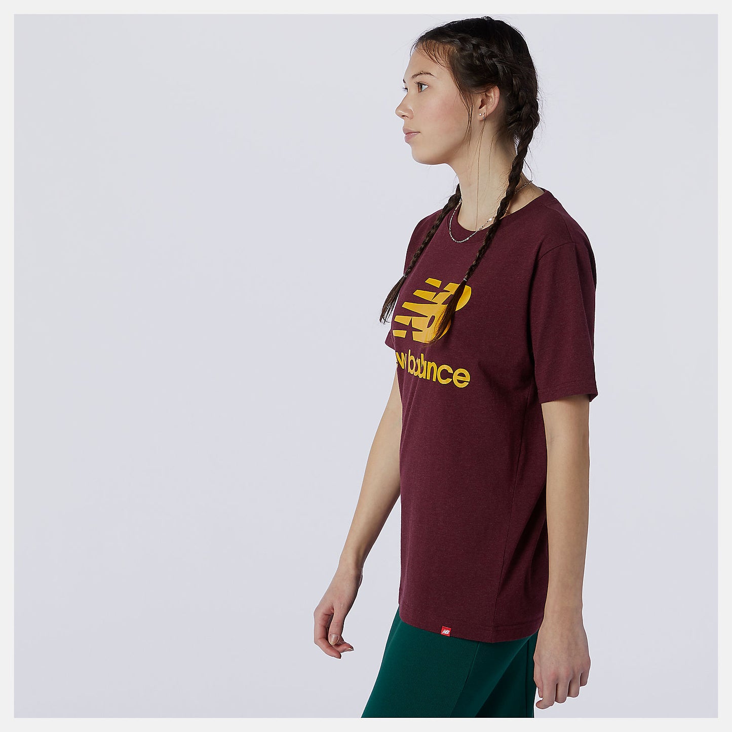 Essentials Stacked Logo Tee | New Balance Clothing - Men