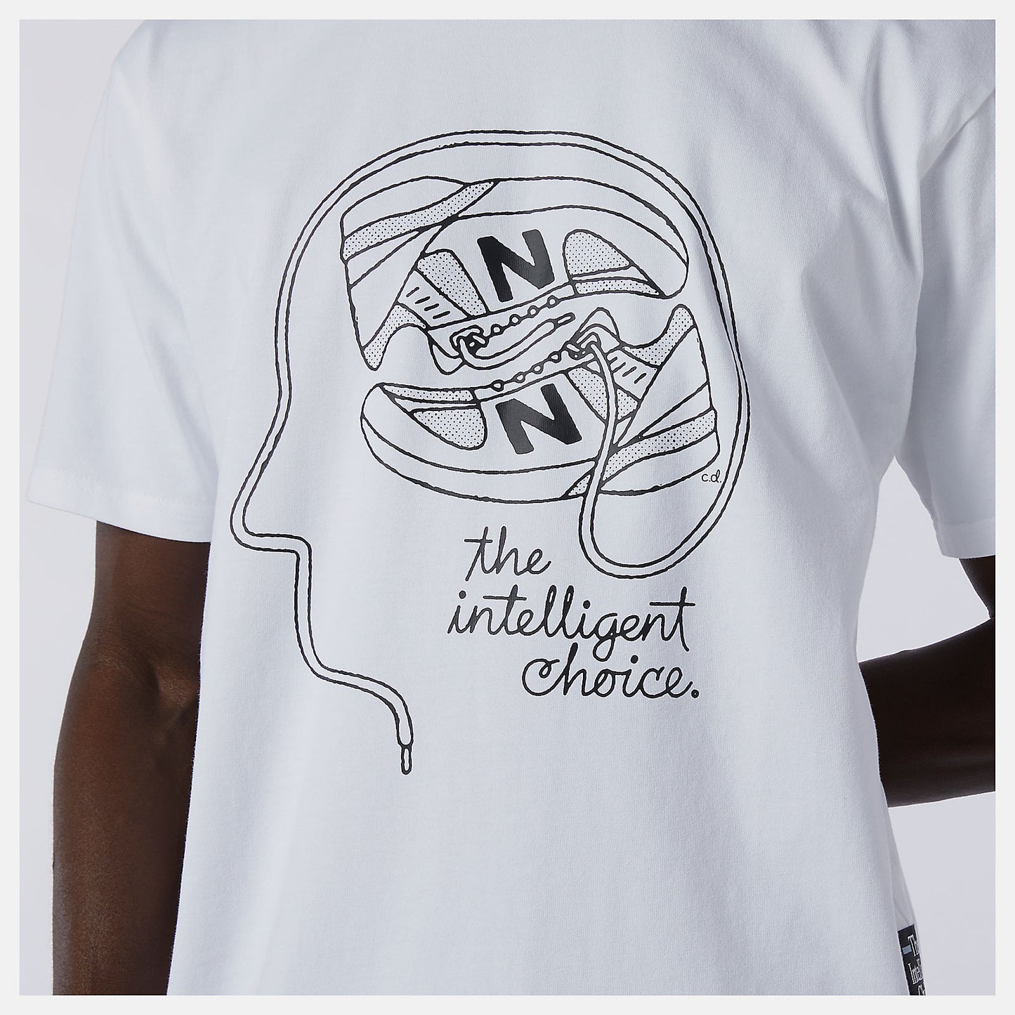 NB Athletics Delorenzo Shoe Tee | New Balance Clothing - Men