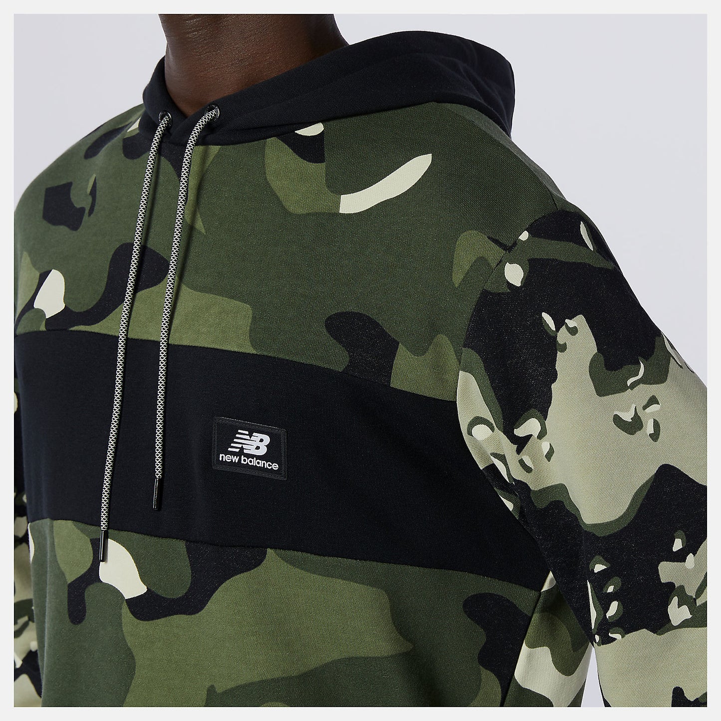 NB Essentials Fleece Camo Hoodie | New Balance Clothing - Men
