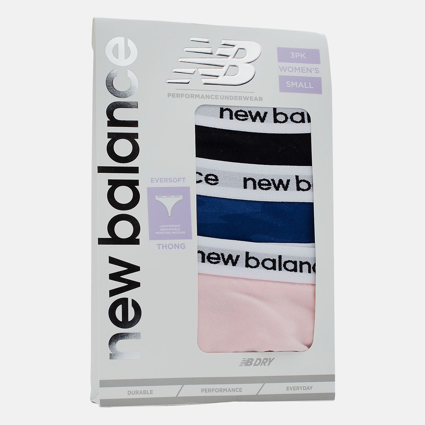 Eversoft Thong 3 Pack | New Balance Accessories - Women
