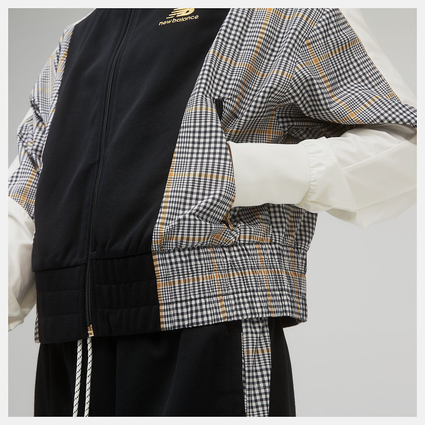 NB Athletics Higher Learning Stripe Track Jacket | New Balance Clothing - Women
