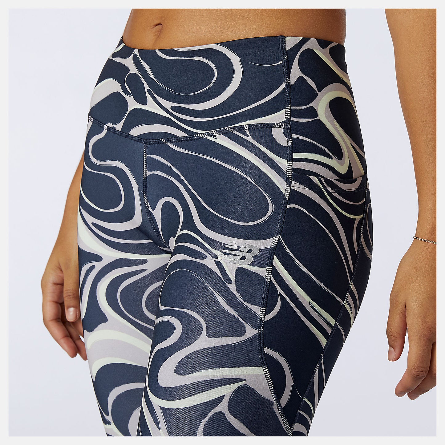 Printed Impact Run Tight | New Balance Clothing - Women