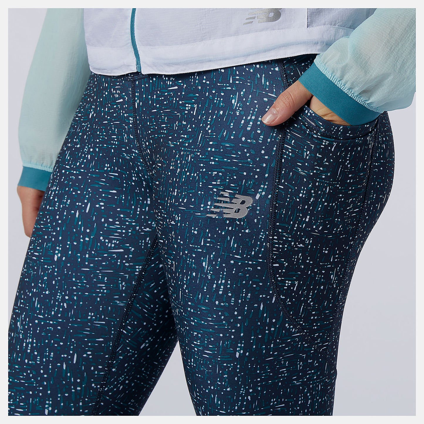 Printed Impact Run Tight | New Balance Clothing - Women
