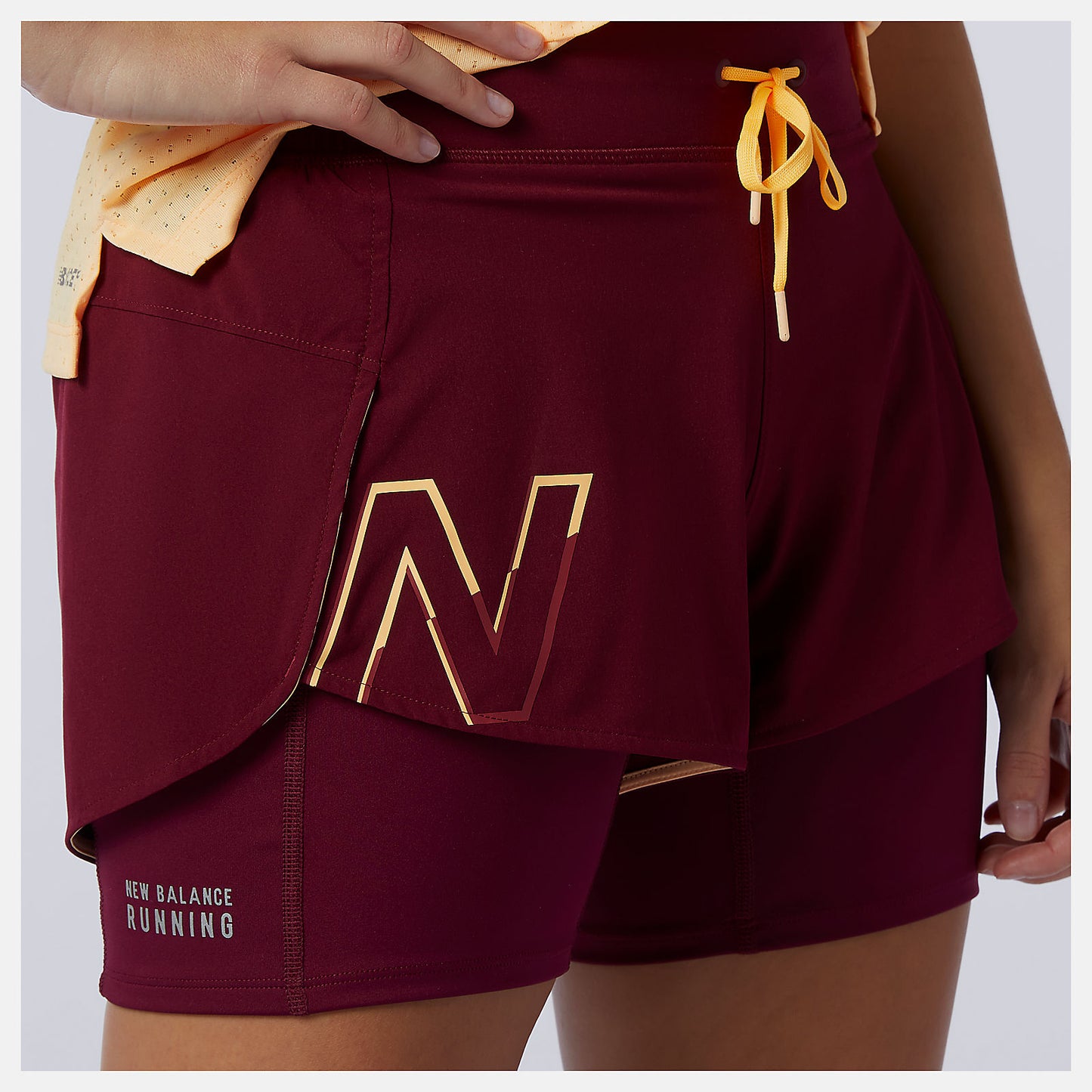 Printed Impact Run 2 In 1 Short | New Balance Clothing - Women