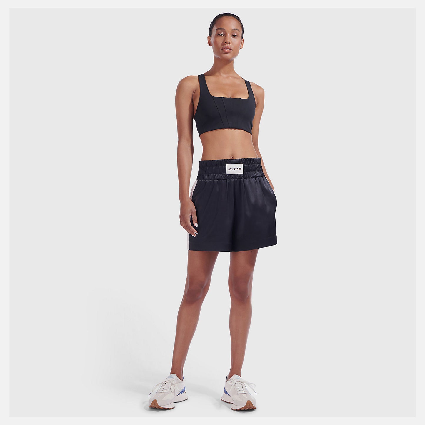NB x Staud Boxing Short | New Balance Clothing - Women