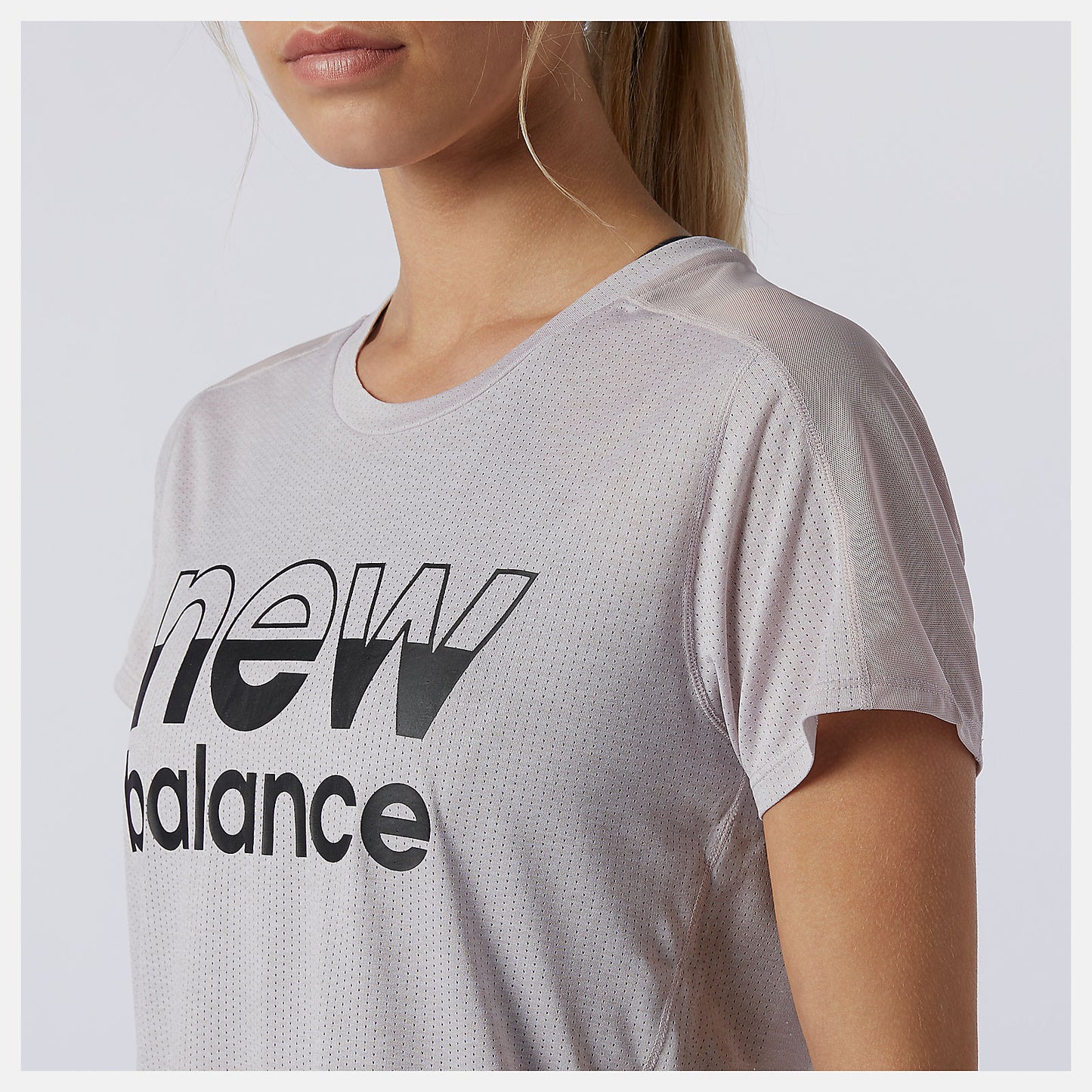 Printed Impact Run Short Sleeve | New Balance Clothing - Women