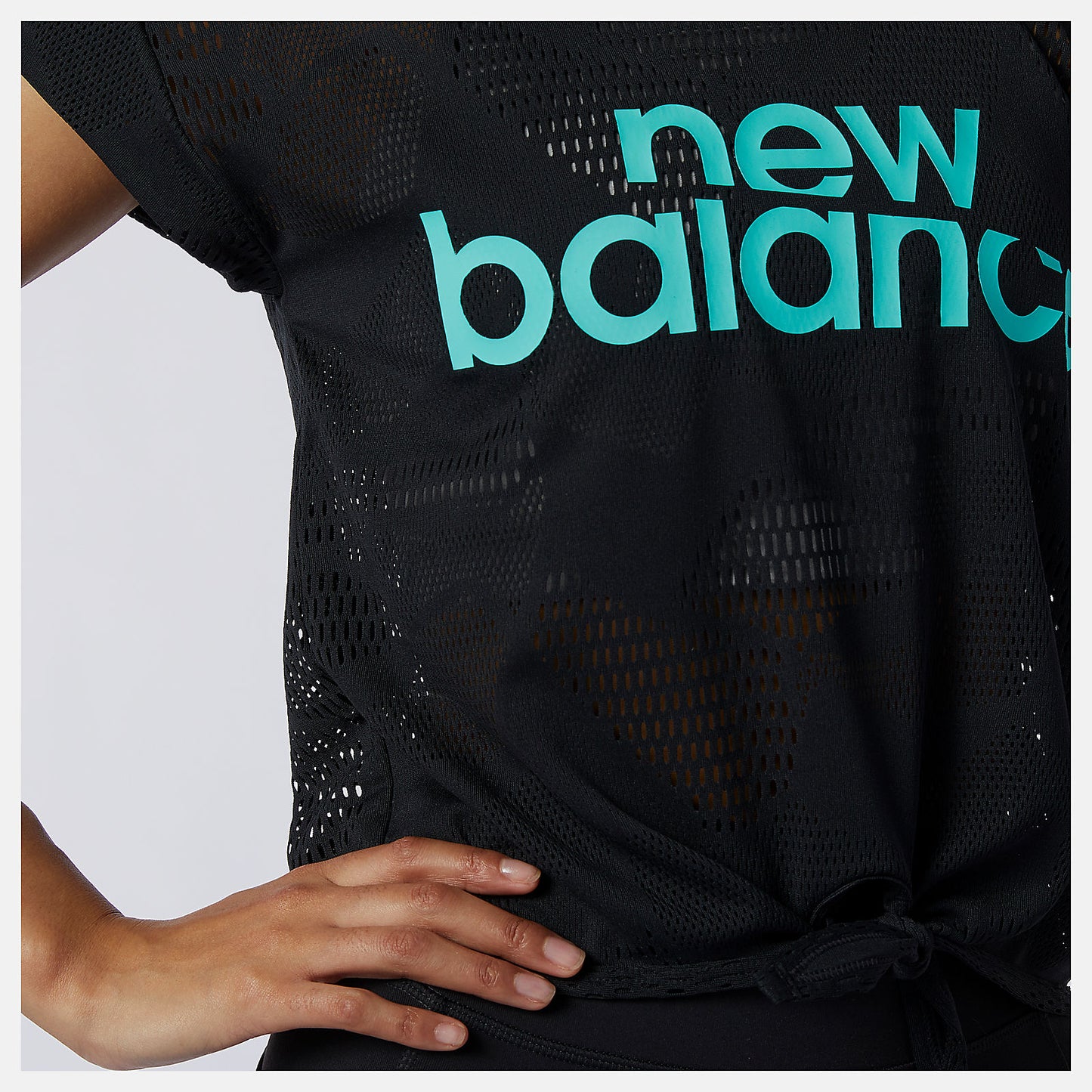Achiever Collide Open Mesh Tee | New Balance Clothing - Women
