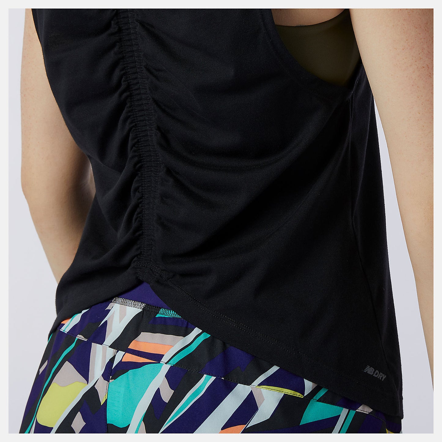 Relentless Cinched Back Graphic Tank | New Balance Clothing - Women
