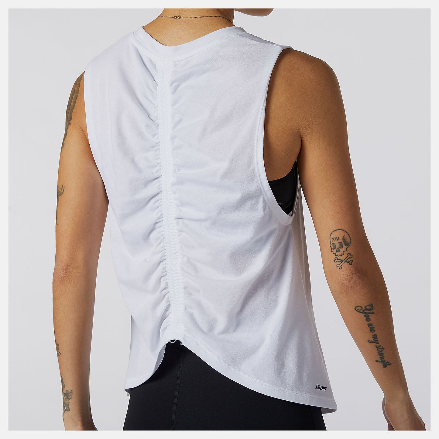 Relentless Cinched Back Graphic Tank | New Balance Clothing - Women