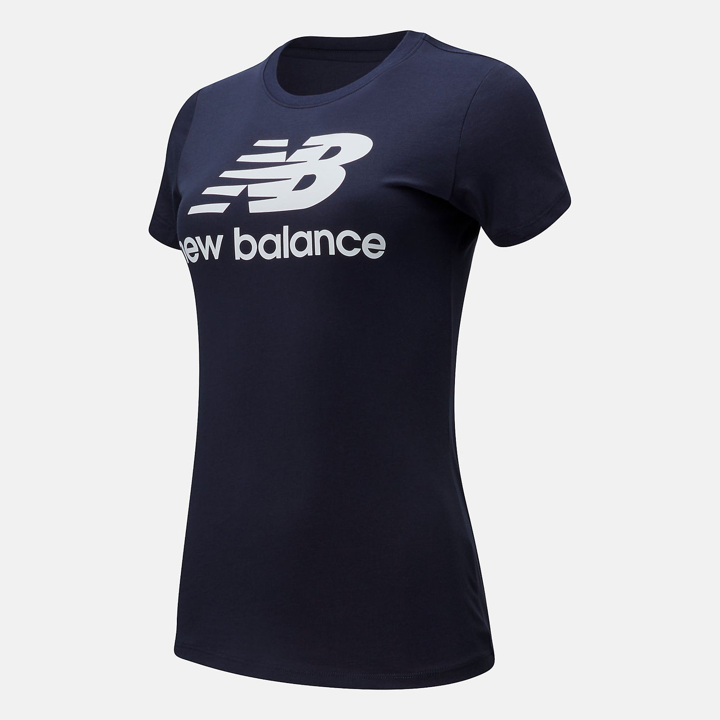 Essentials Stacked Logo Tee | New Balance Clothing - Women