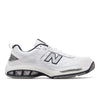 NB WHITE with NB NAVY