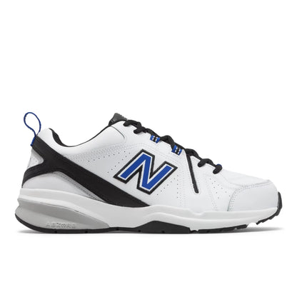 NB WHITE with TEAM ROYAL and Black,6,Standard (D)