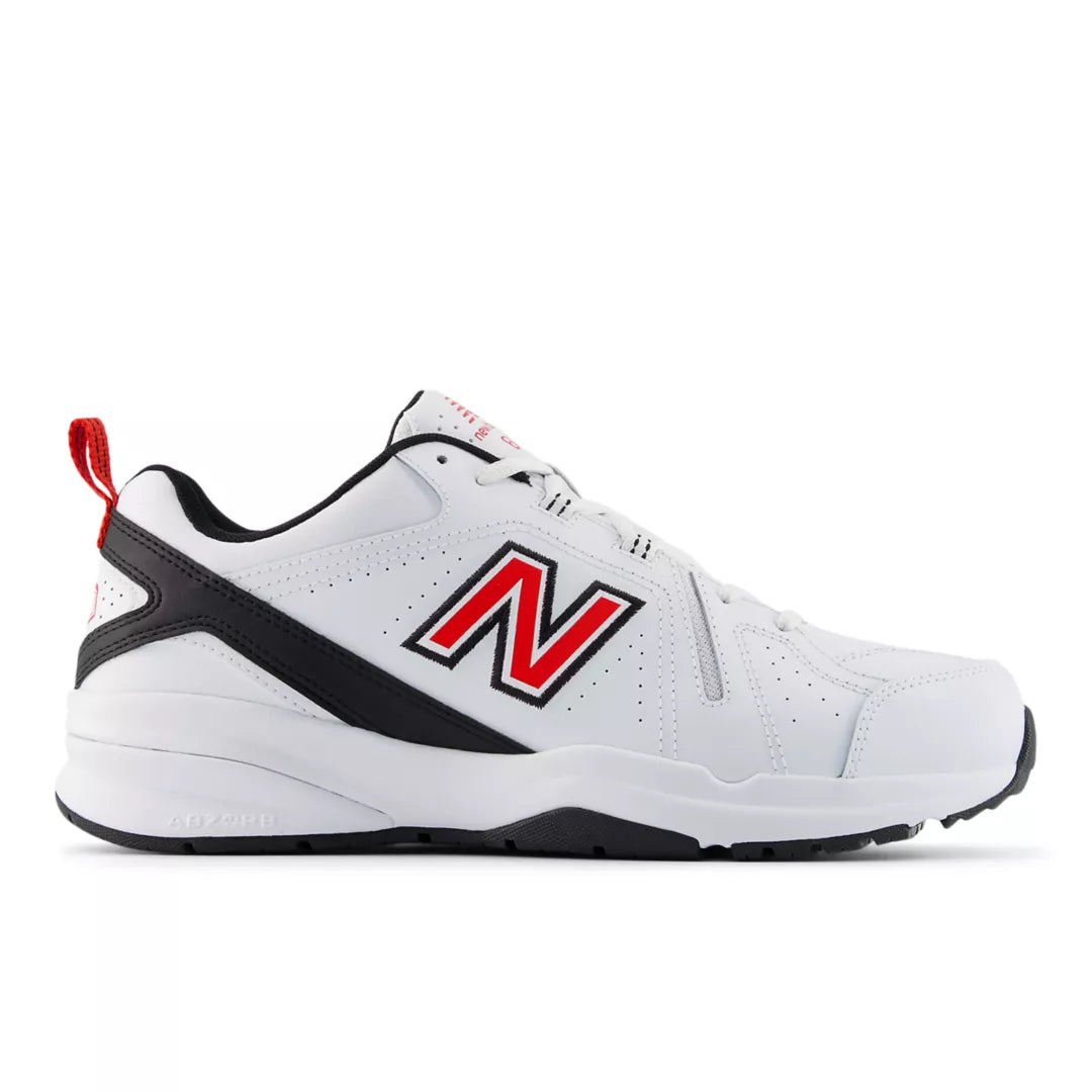 NB WHITE with TRUE RED and Black,6,Standard (D)