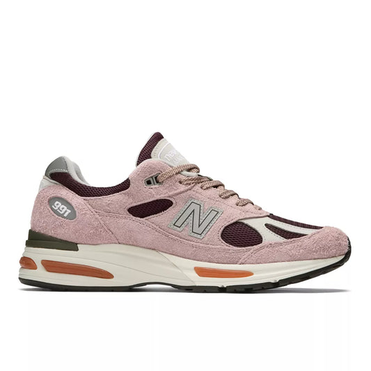 Made in UK 991v2 Grape Sorbet - New Balance Shoes
