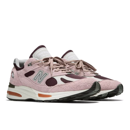 Made in UK 991v2 Grape Sorbet - New Balance Shoes