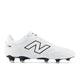 WHITE with Black and FIRE CRACKER