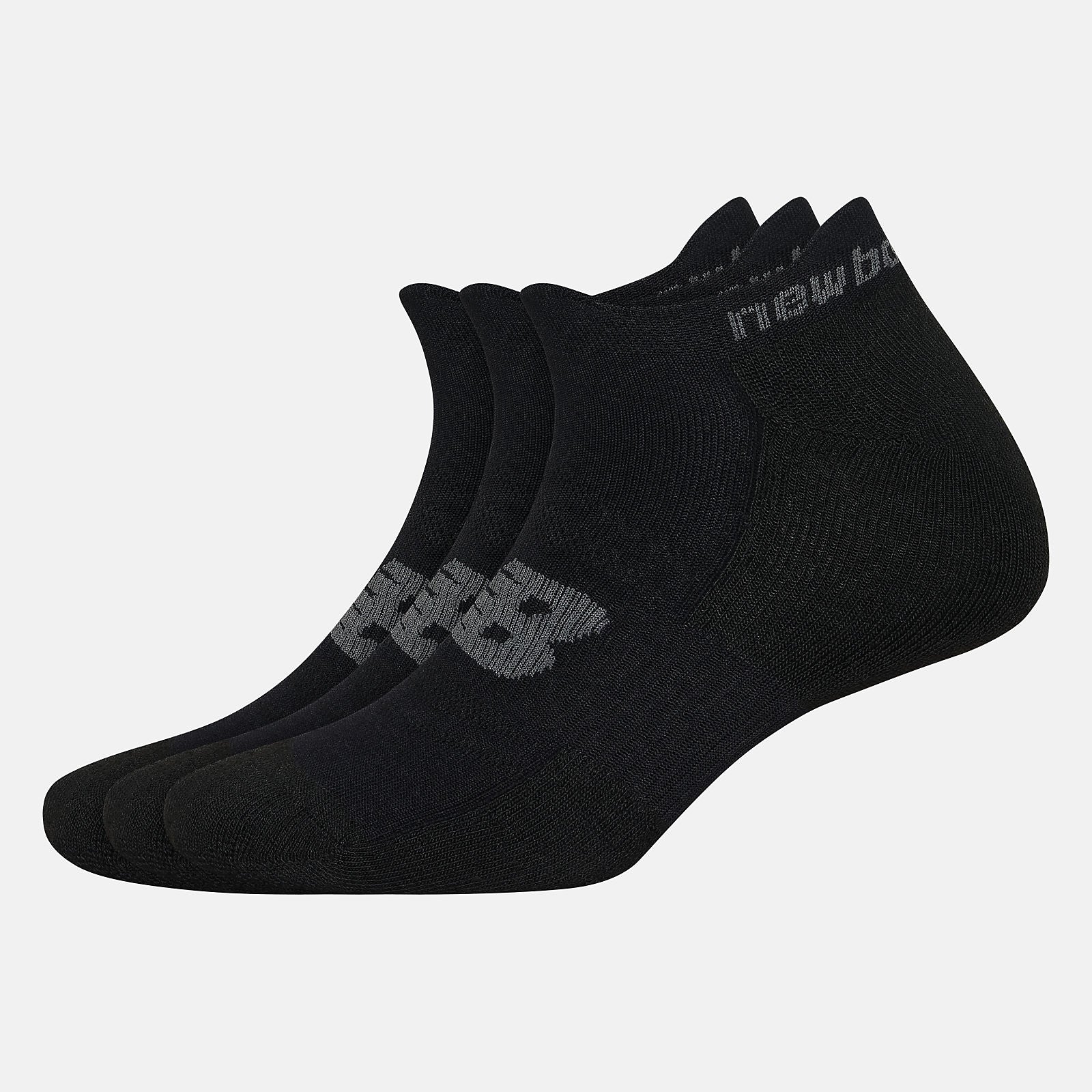 New Balance On Sale - Strategic Cushion Low-Cut Tab Socks 3 Packs