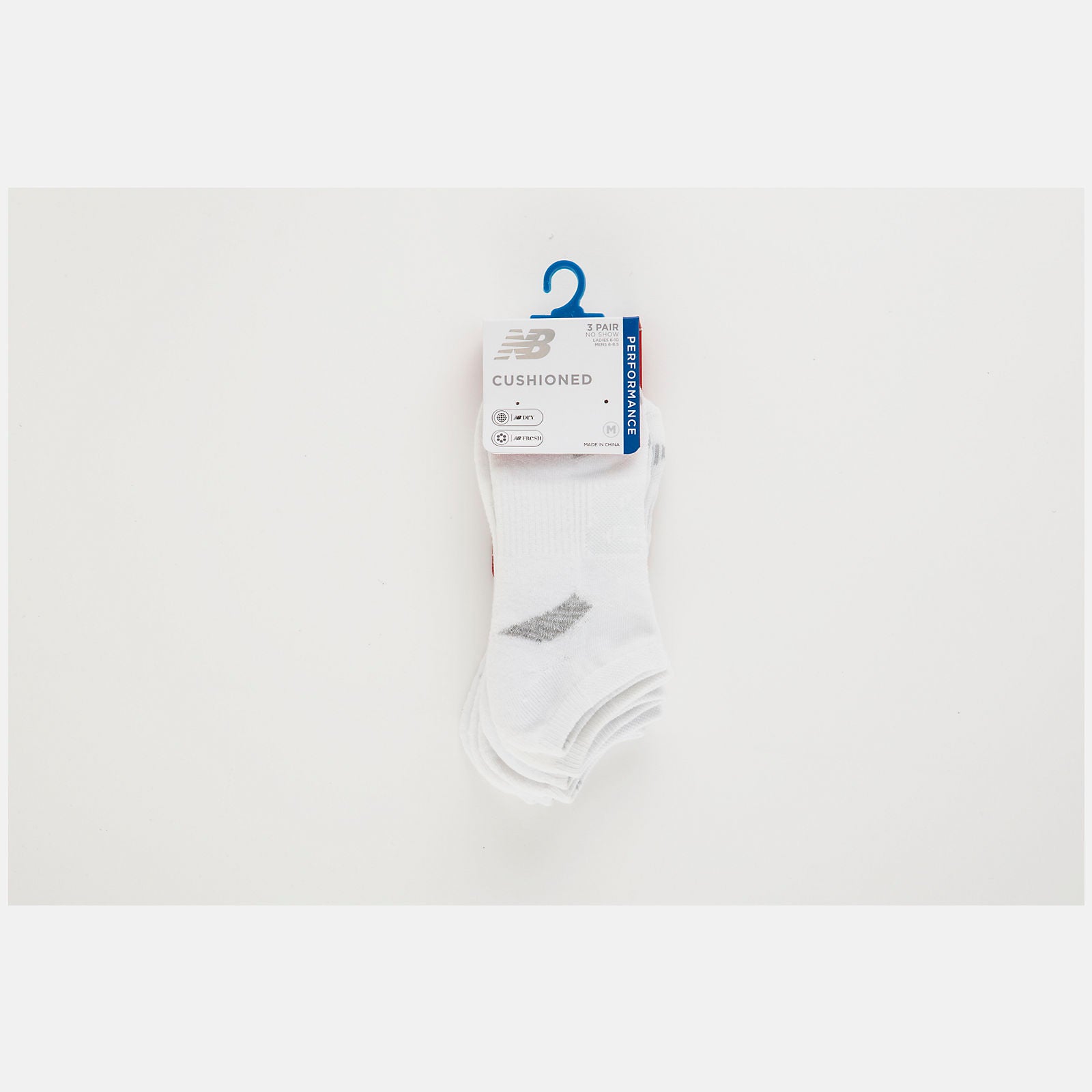 New Balance US - Performance Cushion No Show Socks 3 Pack