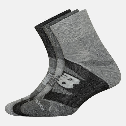 Performance Cushion Quarter Socks 3 Pack | New Balance Accessories - Women / Men