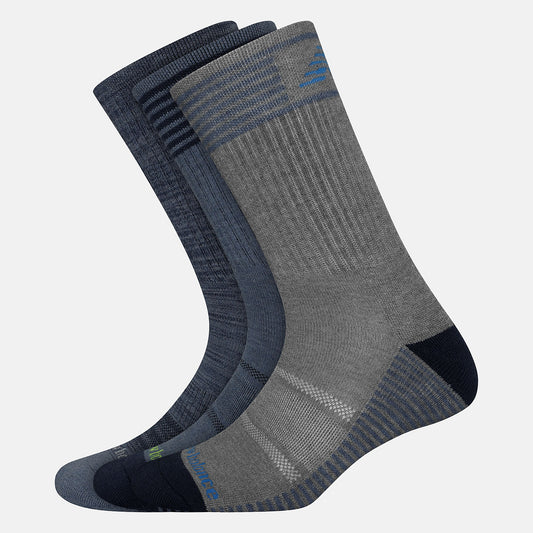 Performance Cushion Crew Socks 3 Pack | New Balance Accessories - Women / Men