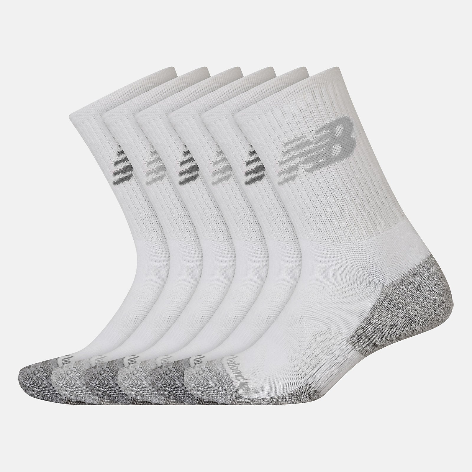 New Balance Outlet - Performance Cushion Crew Socks 6 Pack