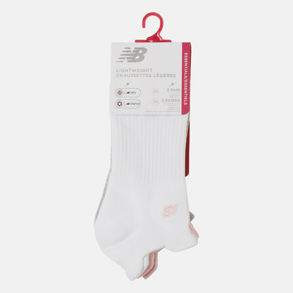 Flat Knit Lowcut Tab Socks 3 Pack | New Balance Accessories - Women / Men