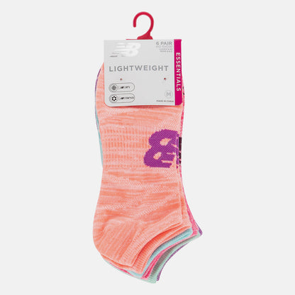 Lightweight No Show Socks 6 Pack | New Balance Accessories - Women / Men