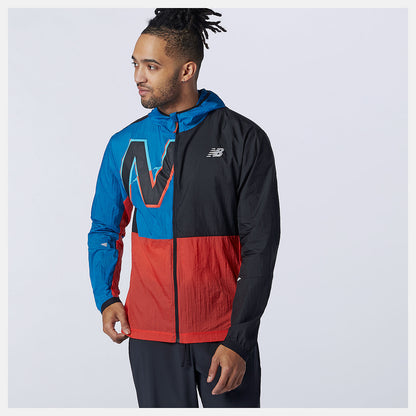 Printed Impact Run Light Pack Jacket | New Balance Clothing - Men