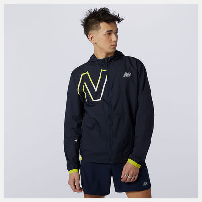 Printed Impact Run Light Pack Jacket | New Balance Clothing - Men