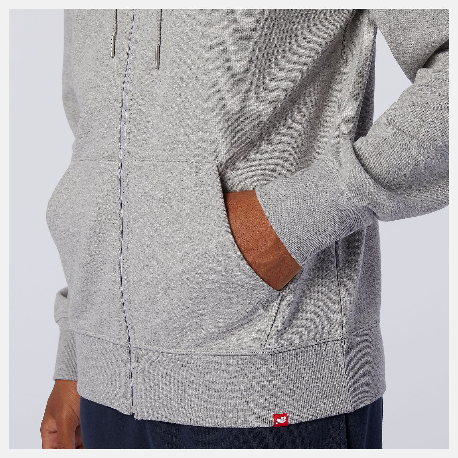 New Balance Outlet - NB Essentials Stacked Full Zip Hoodie