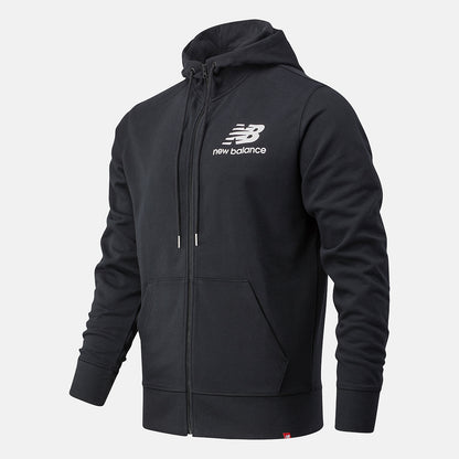 NB Essentials Stacked Full Zip Hoodie | New Balance Clothing - Men