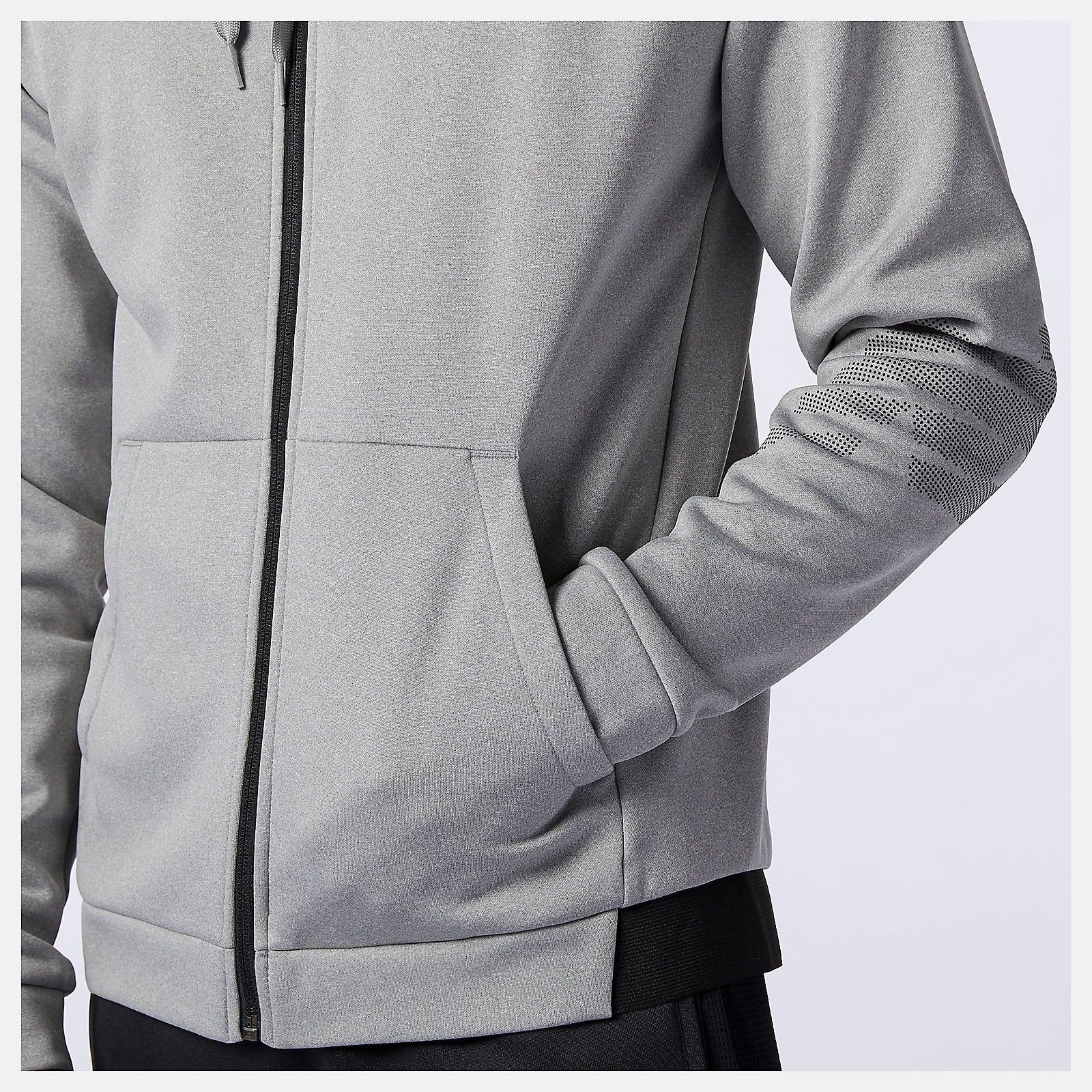 New Balance For Sale - Tenacity Fleece Full Zip Hoodie