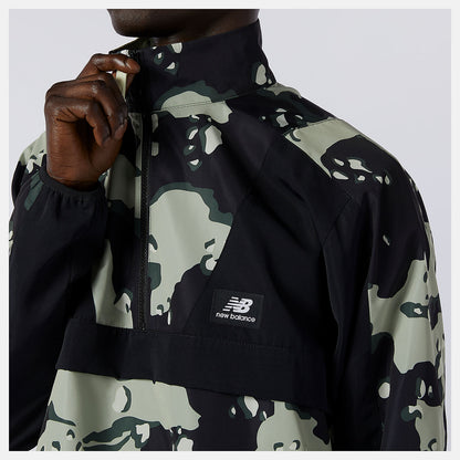 NB Essentials Camo Anorak | New Balance Clothing - Men
