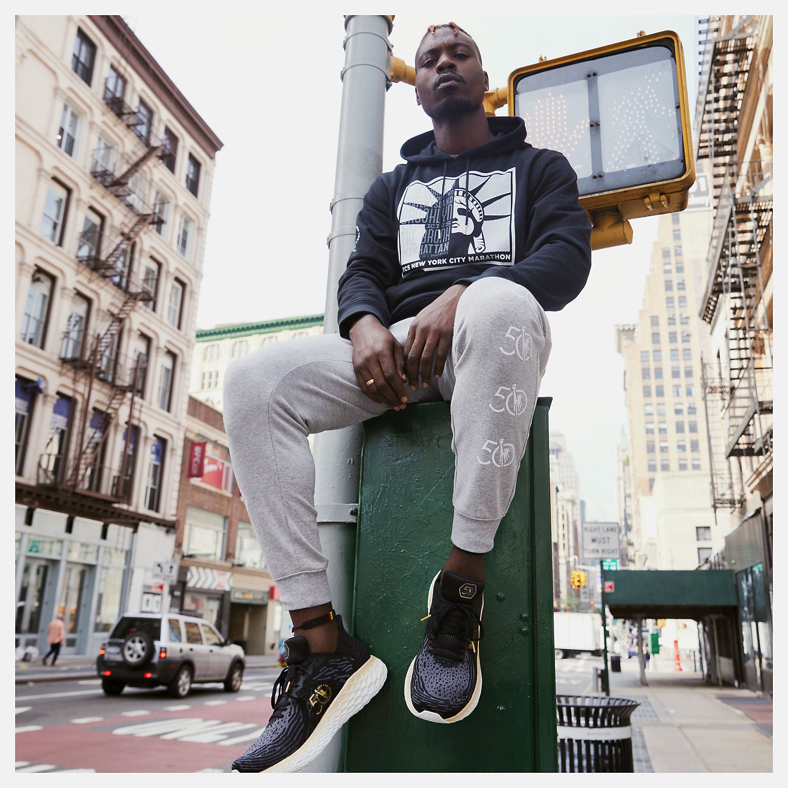New Balance Online - NYC Marathon Essentials Stack Pack Sweatpant