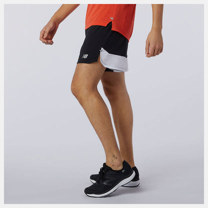 Printed Impact Run 5 Inch Short | New Balance Clothing - Men