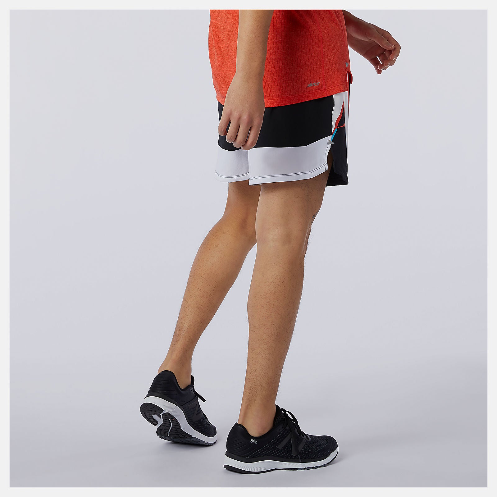 New Balance Sale - Printed Impact Run 5 Inch Short