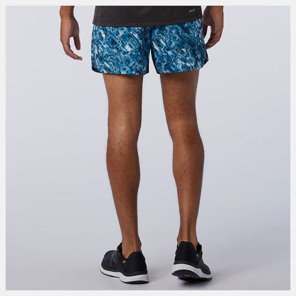 NYC Marathon Printed Impact Run 5 Inch Short | New Balance Clothing - Men