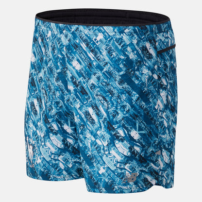 NYC Marathon Printed Impact Run 5 Inch Short | New Balance Clothing - Men