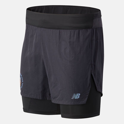 NYC Marathon Q Speed 5 inch 2 In 1 Short | New Balance Clothing - Men