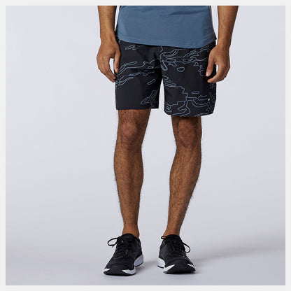 Fortitech Graphic 7 inch Woven Short | New Balance Clothing - Men